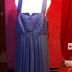 Dana Kay long purple dress